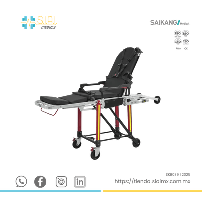 CAMILLA DE CHOQUE PARA AMBULANCIA