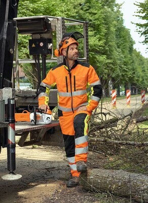 Vêtements signalisation à haute visibilité et anti-couprures