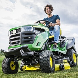 Tracteur de pelouse