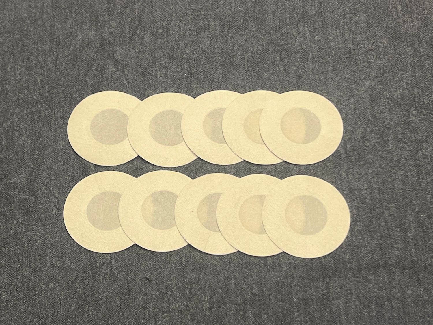 10er-Pack Ersatz-Stickers für leichte Nipplepads