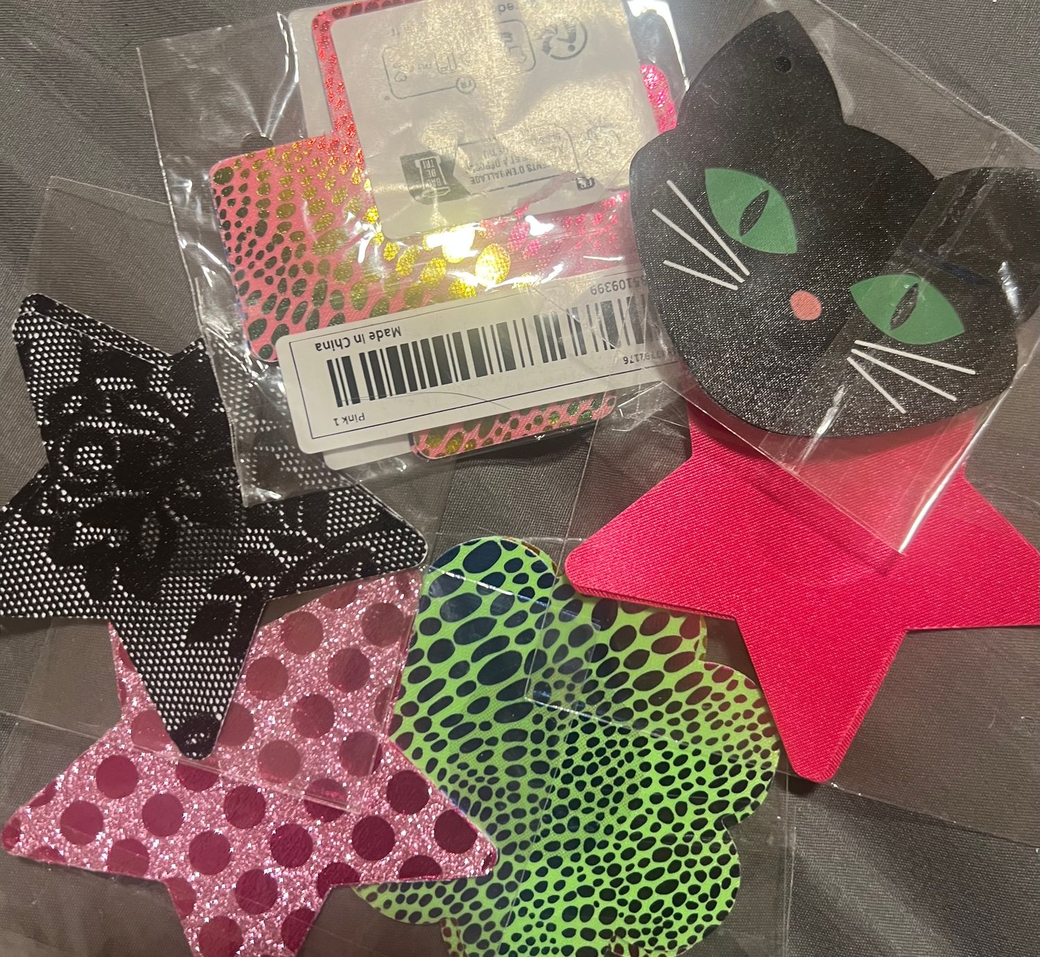 Nipplepads-Auswahl mit 6 verschiedenen Designs (total 12 Stk.)