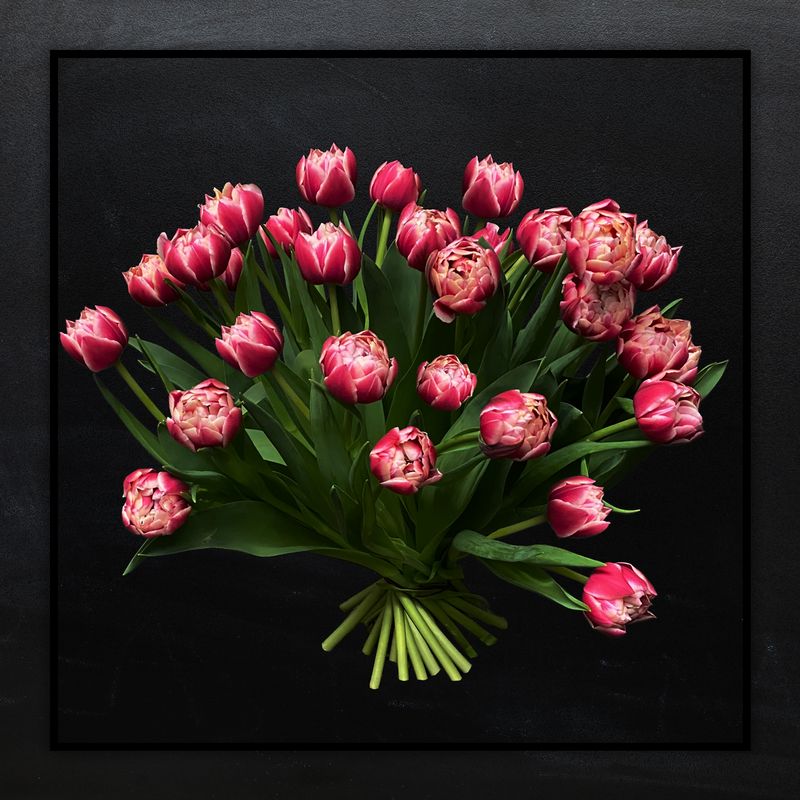 Zalm Roze Tulpen Boeket "COLUMBUS"