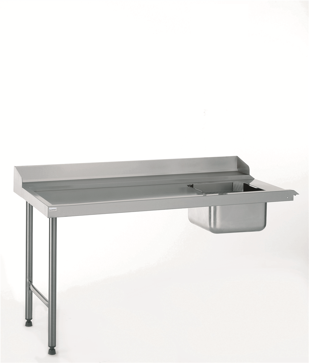 Table standard d’entrée MAL avec bac de 400 x 400 x 250 mm