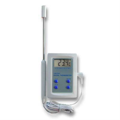 Thermomètre digital -40+300°C/-40+572°F : 0.1°C - sonde perçante inox : Ø 3.6 x125 mm
