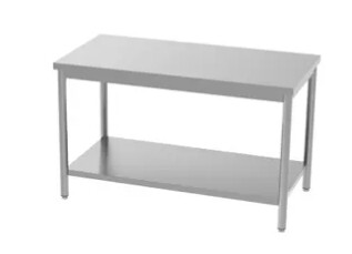 TABLE CENTRALE 800X700X850/900 A/ETAGERE BASSE