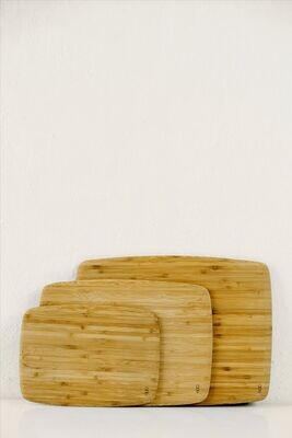 Bambou planche à découper - bords arrondis - 28 x 20 x 0.8 cm
