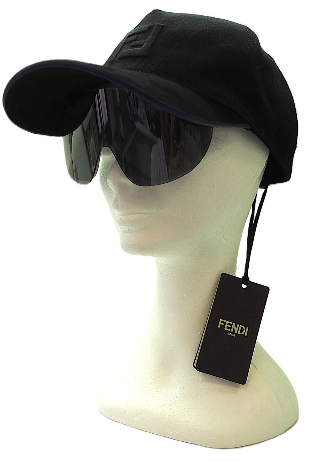 FENDI  cappello FF Baseball Cap  con visiera  sole ribaltabile