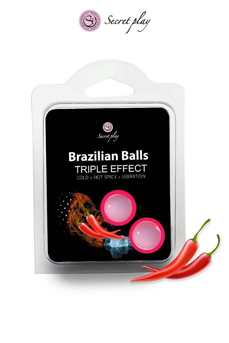 Brazilian Balls with Triple Action