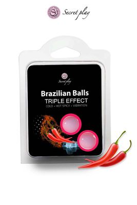 Brazilian Balls with Triple Action