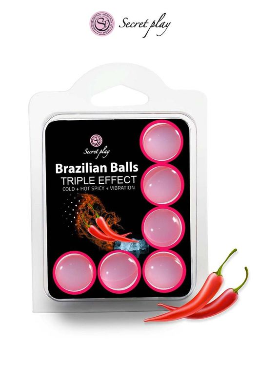 Brazilian Balls with Triple Action