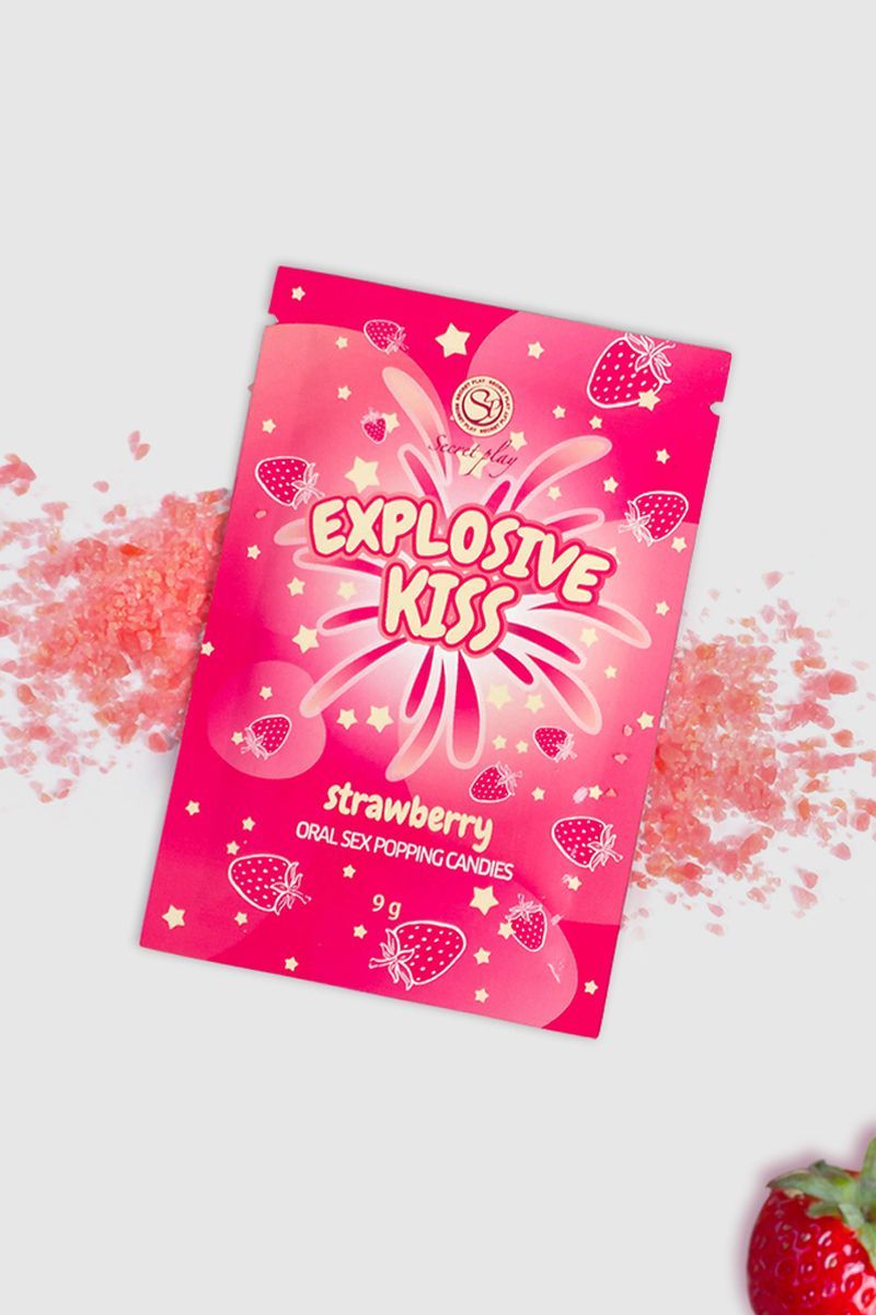 ​Explosive Kiss - Bonbons Parfumés à la Fraise