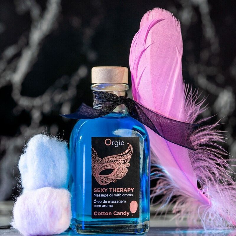Huile de massage Sexy Therapy - Barbe à papa