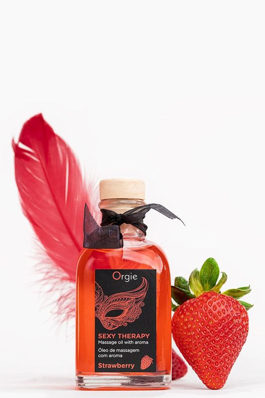 Huile de massage Sexy Therapy - Fraise