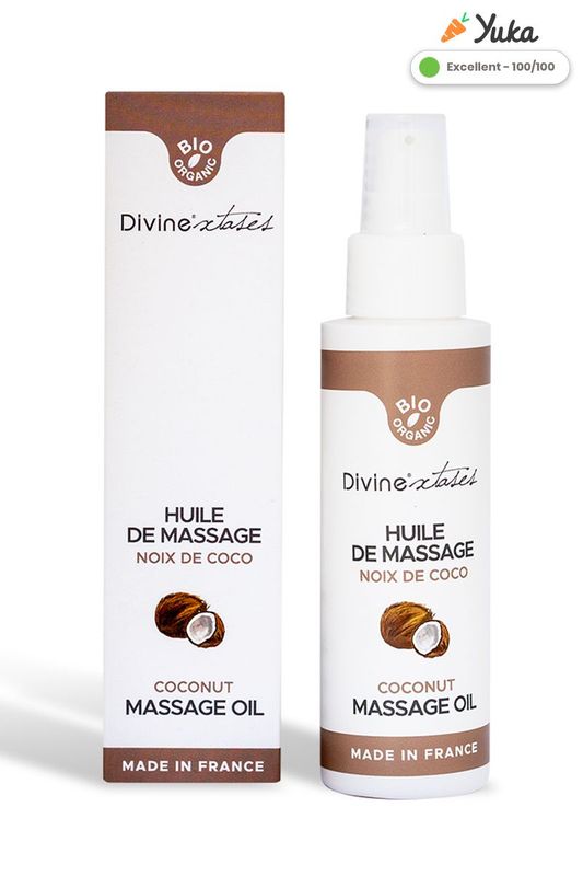 Huile de massage gourmande BIO - Noix de coco