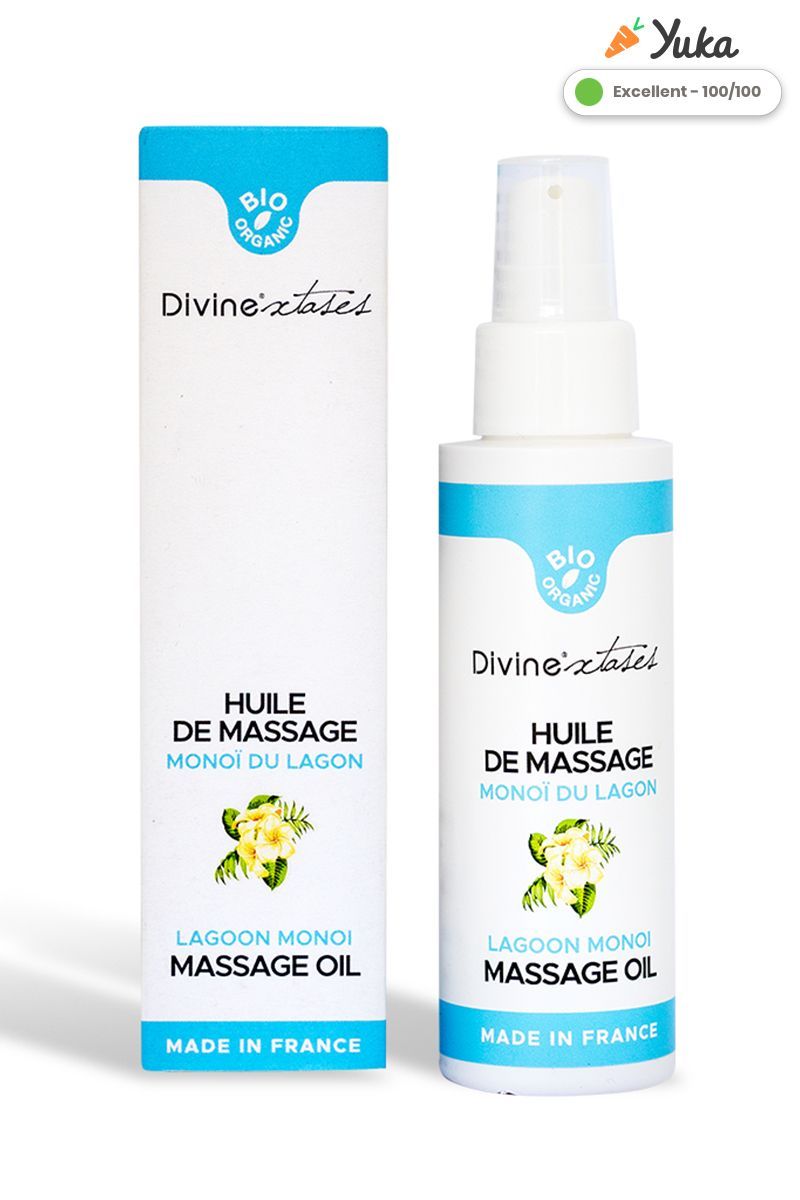 Huile de massage gourmande BIO - Monoï