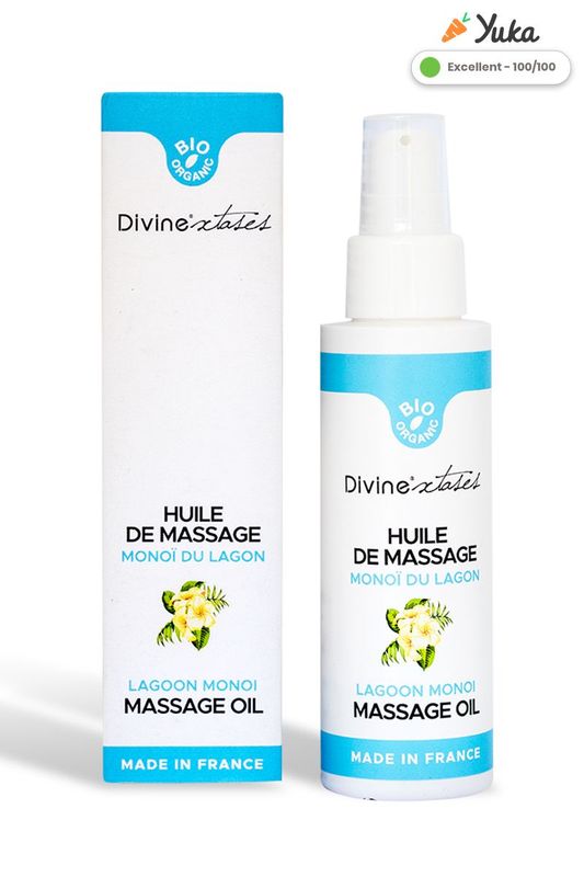 Huile de massage gourmande BIO - Monoï