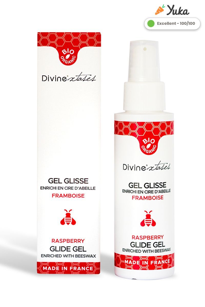 Lubrifiant & Gel Intime Bio Framboise 100ml - Divinextases