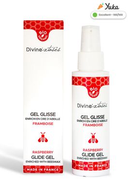 Lubrifiant & Gel Intime Bio Framboise 100ml - Divinextases