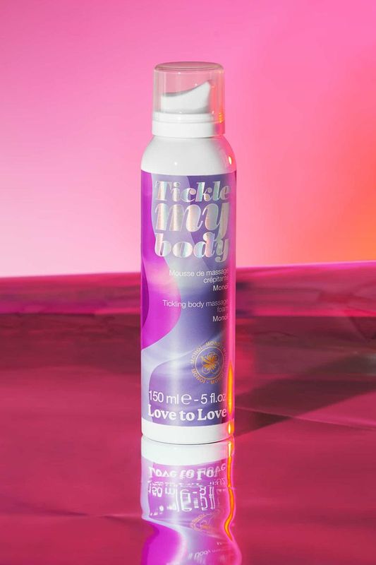 Mousse Crépitante de Massage - Tickle My Body - Monoï 150ml
