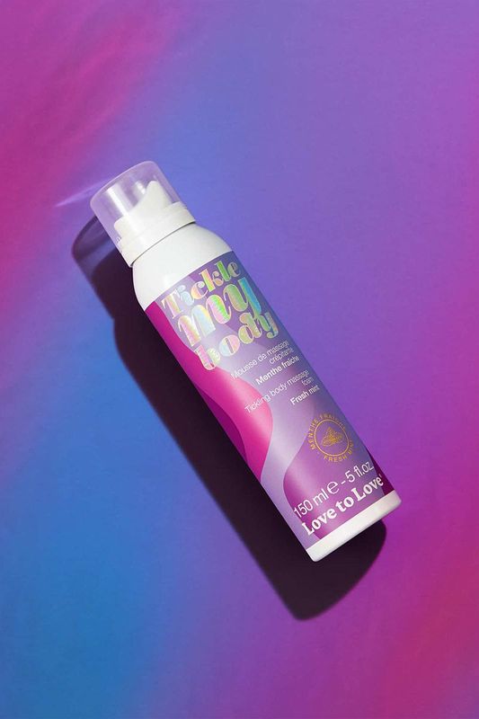 Mousse Crépitante de Massage - Tickle My Body - Menthe 150ml