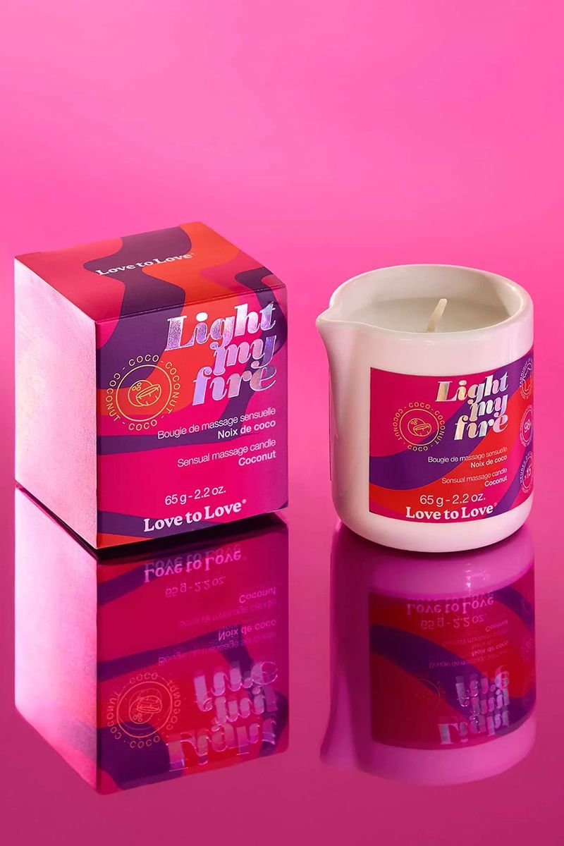 Bougie de Massage - Light My Fire  - Noix de coco