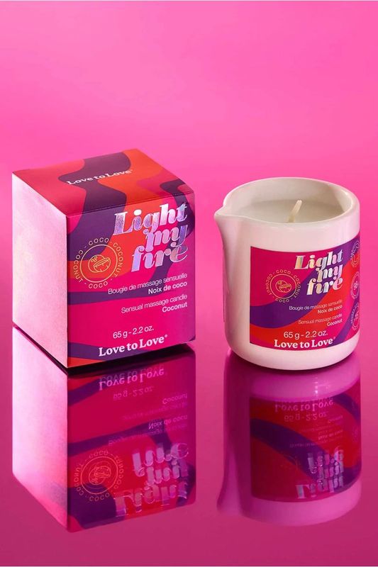 Bougie de Massage - Light My Fire  - Fleur de Lotus
