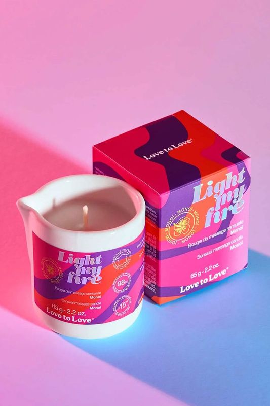 Bougie de Massage - Light My Fire  - Monoï