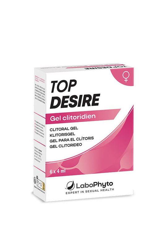 Booster Clitoridien Gel - Top Desire - 6 sachets de 4ml