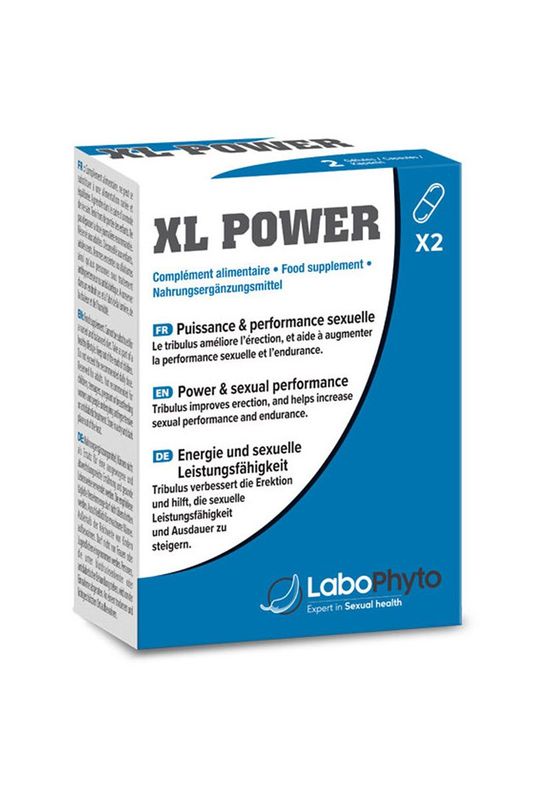 Aphrodisiaque pour Homme 4 en 1 - XL Power - Labophyto 2 gélules