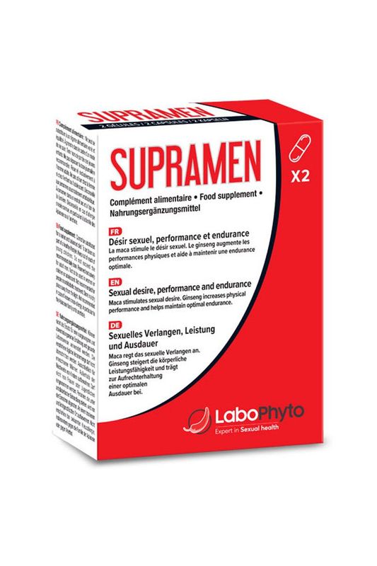 Booster Sexuel pour Homme - Supramen - Labophyto 2 gélules
