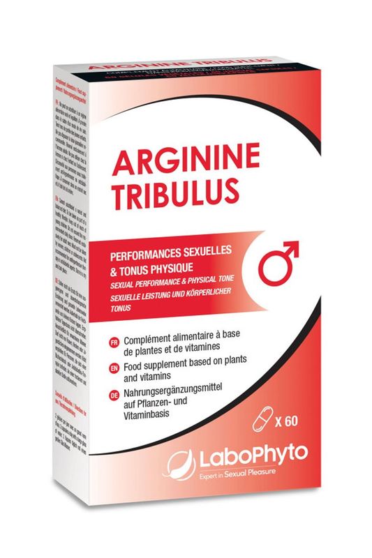 Booster pour Homme - Arginine Tribulus - Labophyto 60 gélules