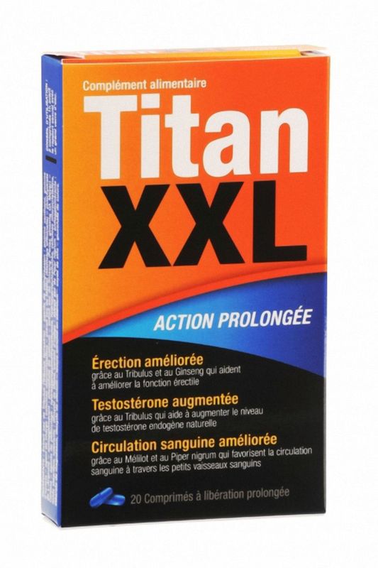 Booster Erection & Désir pour Homme - Titan XXL - Labophyto 20 gélules