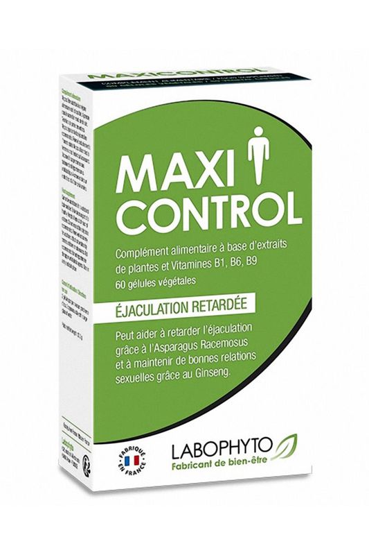 Retardateur Ejaculation - MAXI Control - Labophyto 60 gélules