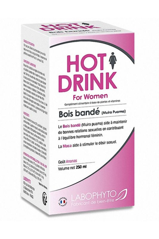 Bois Bandé pour Femmes - Hot Drink - Parfum Ananas 250ml