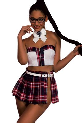 Déguisement Étudiante Sexy – Costume 6 Pièces