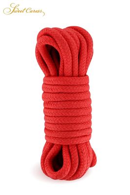 Corde de Shibari en Coton 5m – Sweet Caress Corde de Shibari en Coton 5m – Sweet Caress