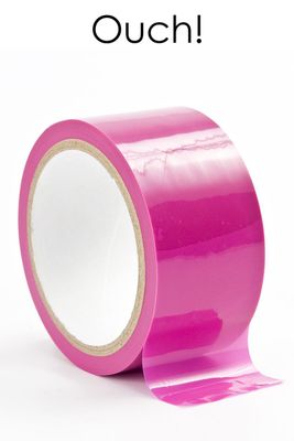 Ruban de Bondage Rose Brillant 20m – Ouch!