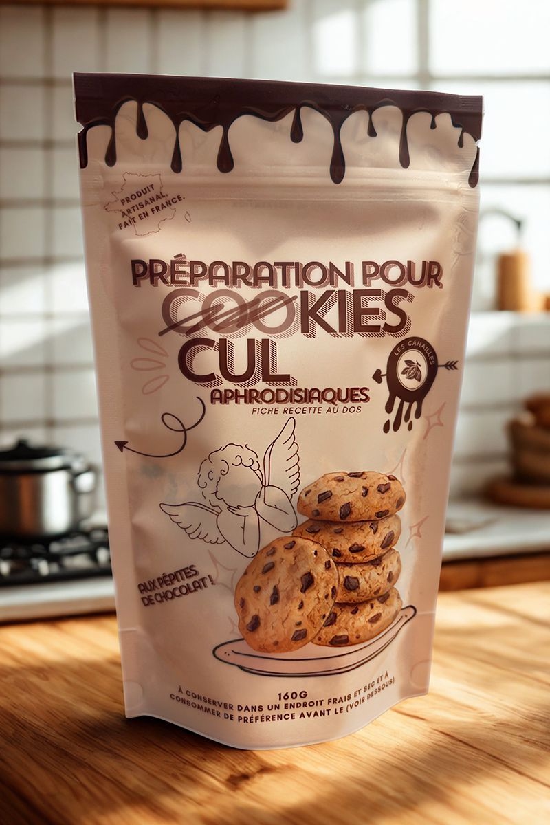 Kit Cookies Aphrodisiaques – Chocolat & Caramel