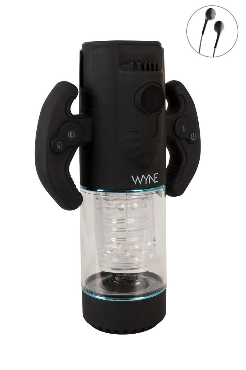 Masturbateur Automatique Premium WYNE N°11 avec Aspiration et Rotation Masturbateur Automatique Premium WYNE N°11 avec Aspiration et Rotation
