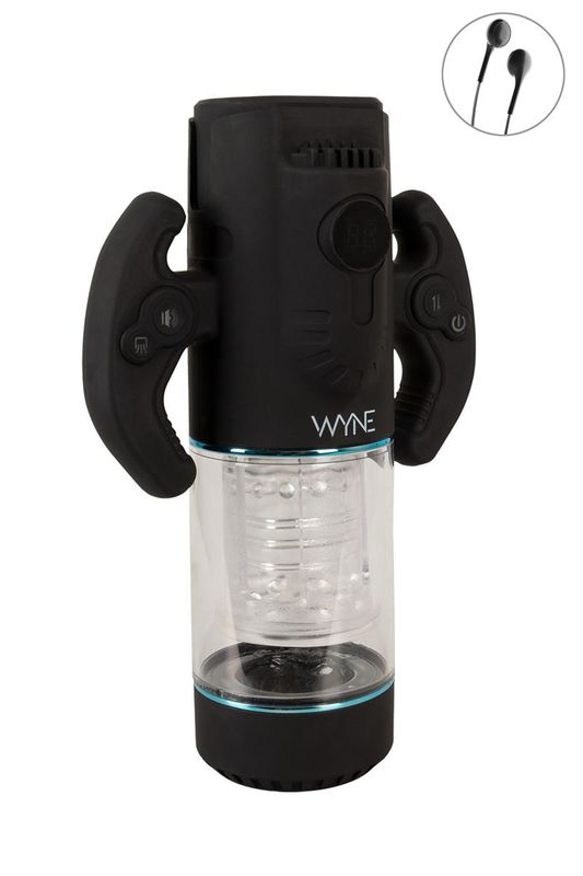 ​Masturbateur Automatique Premium WYNE N°11 avec Aspiration et Rotation