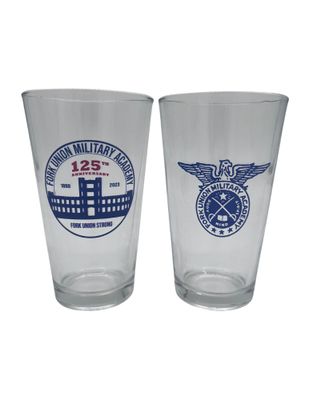 Fork Union Military Academy Pint Glasses