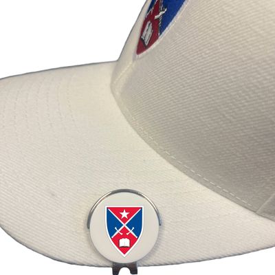 Golfers Ball Marker Hat Clip