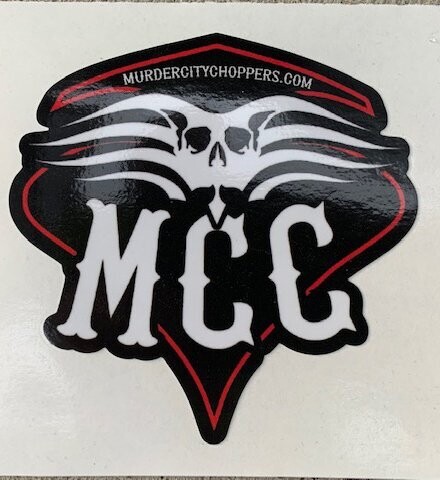 Murder City Apparel Sticker