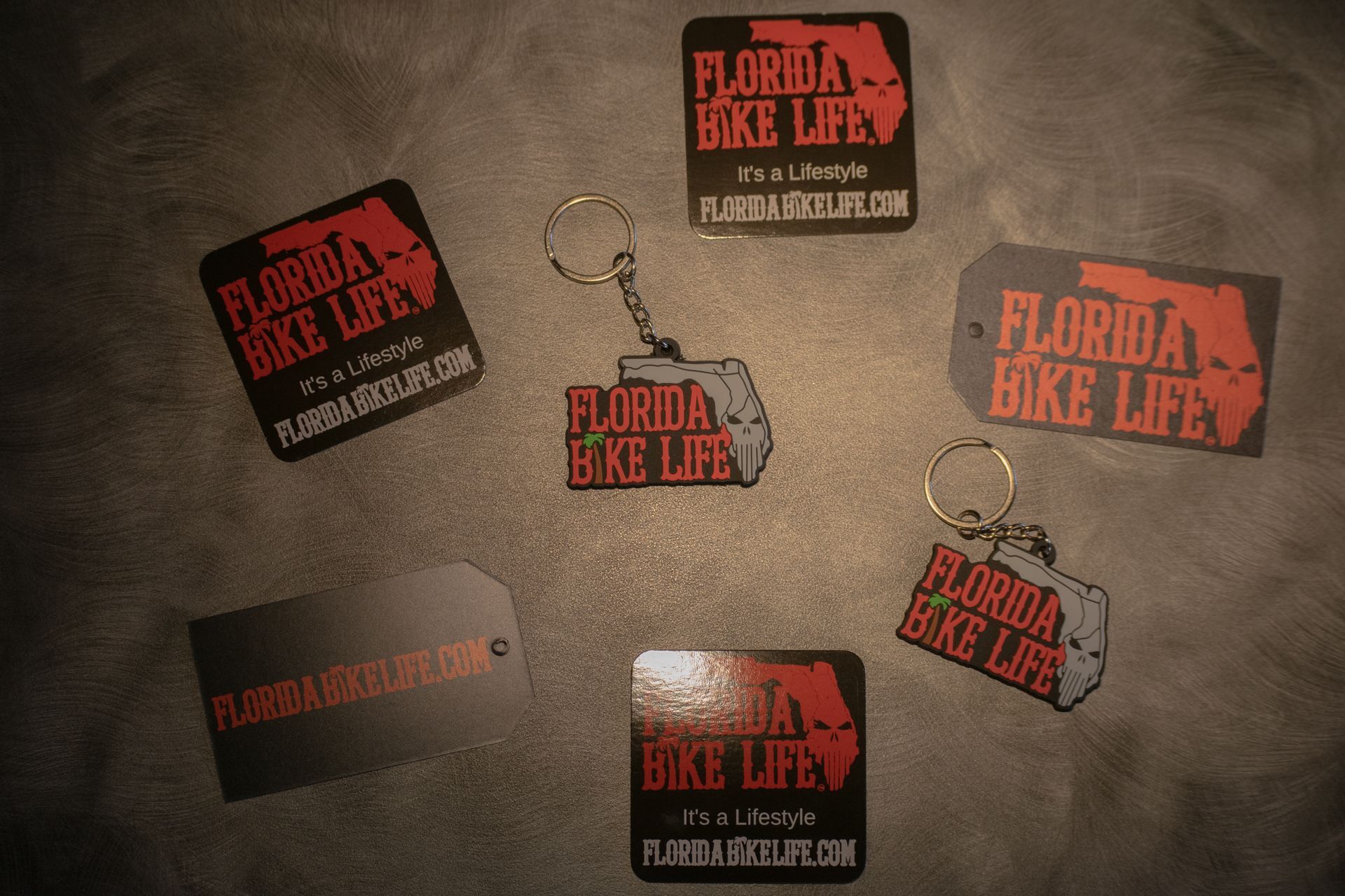 Florida Bike Life Key Chain