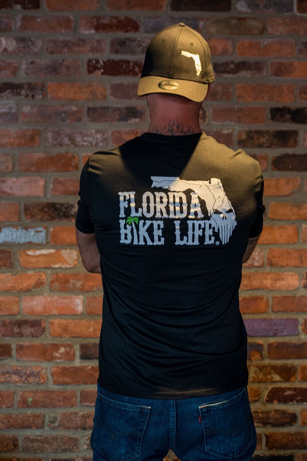 Men's Florida Bike Life T-Shirt - Black