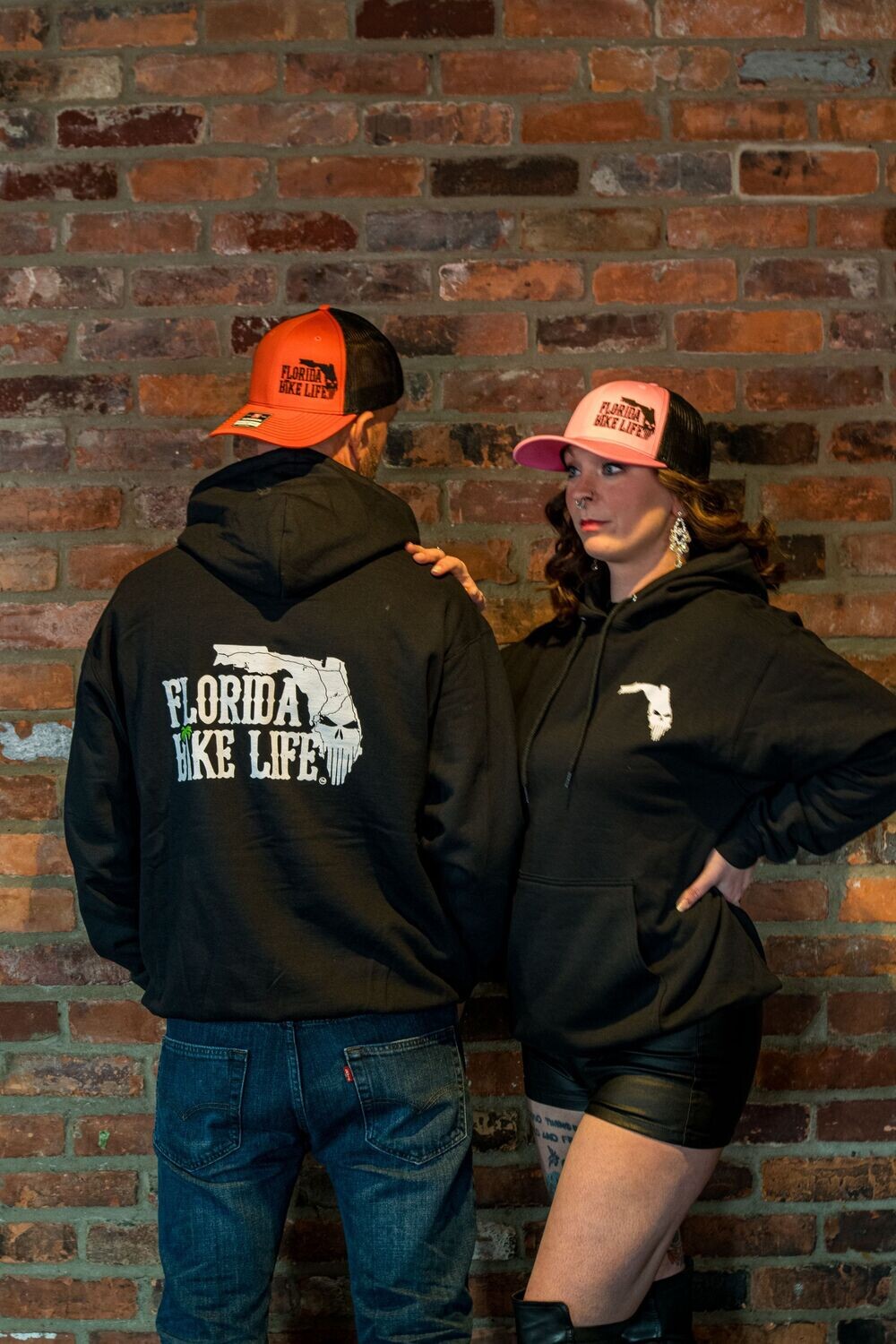Unisex Florida Bike Life Hoodie - Black