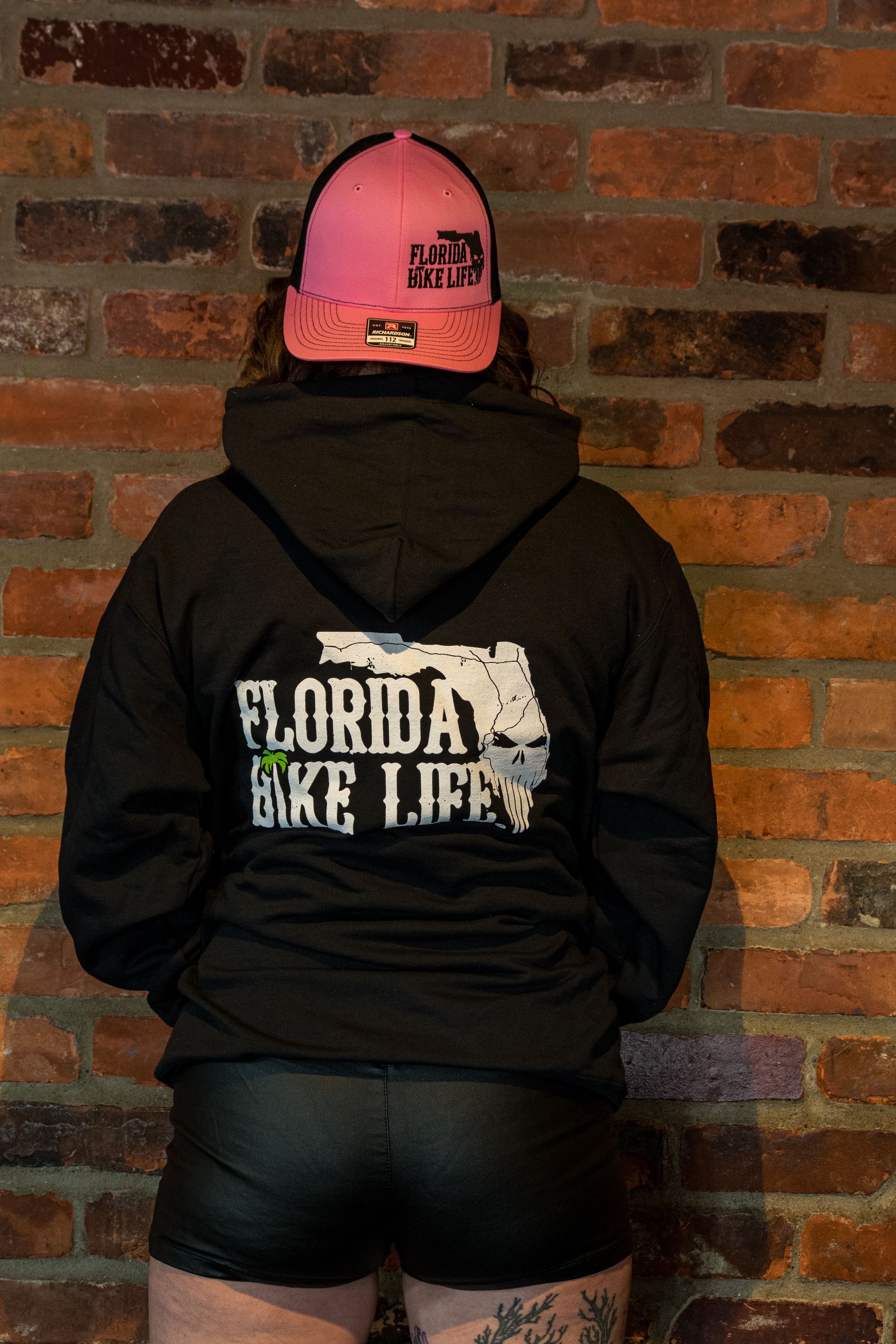 Unisex Florida Bike Life Hoodie - Black