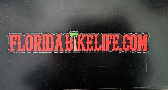 Florida Bike Life Sticker, Sticker Type: Florida Bike Life.com
