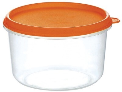 Set di 3 contenitori per alimenti in vetro tondi per conserve in  frigorifero
