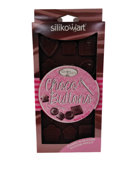 Stampo silicone cioccolatini choco buttons